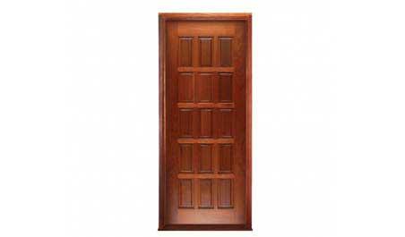15 panel: door in frame