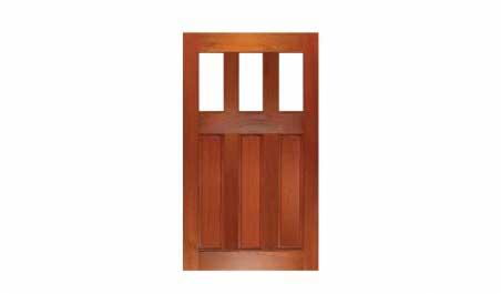 fully glazed high waist vermont pivot: door only