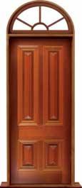 cricket bat: single door + sidelight on right