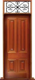 cricket bat: single door + sidelight on right