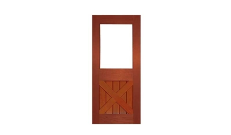 hampton cross brace 1 light: door only