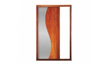 helix: single door + fixed glass on right
