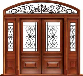 sovereign iron: double door + sidelight on left