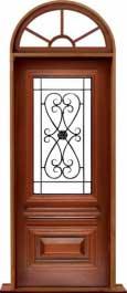 sovereign iron: double door + sidelight on left