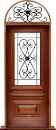 sovereign iron: double door + sidelight on left