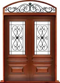 sovereign iron: double door + sidelight on left